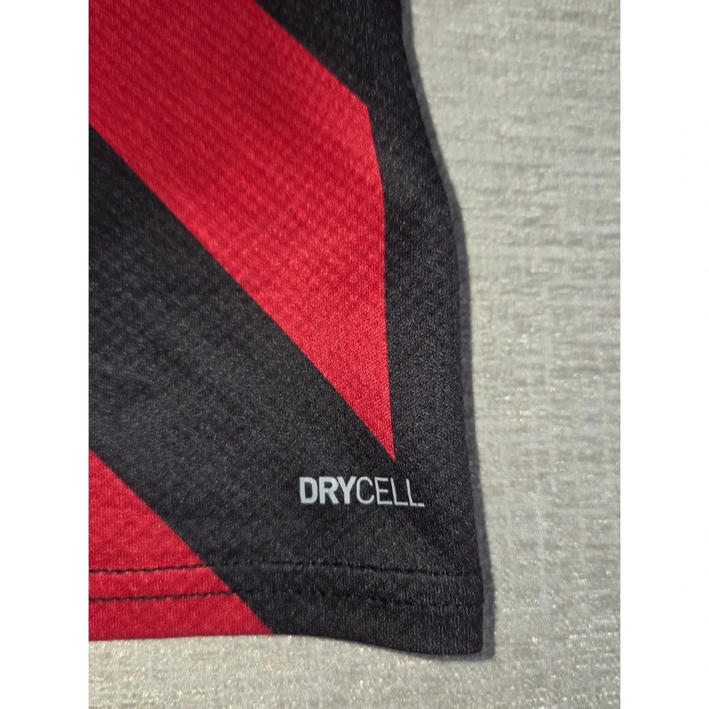 Puma Manchester City 2022/23 Away Jersey Youth Small Black Red Soccer Shirt